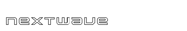 Nextwave font preview