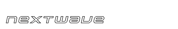 Nextwave font preview