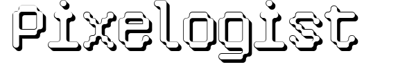 Pixelogist font