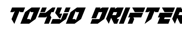 Tokyo Drifter font
