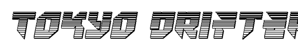 Tokyo Drifter font preview