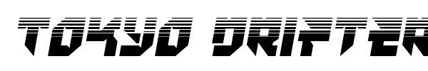 Tokyo Drifter font preview