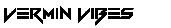 Vermin Vibes font preview