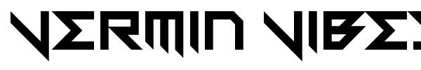 Vermin Vibes 3 font