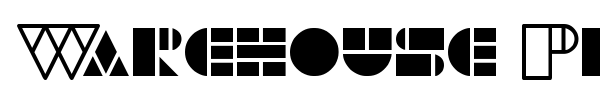 Warehouse Project font