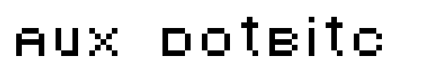 Aux DotBitC font