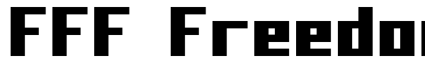 FFF Freedom font