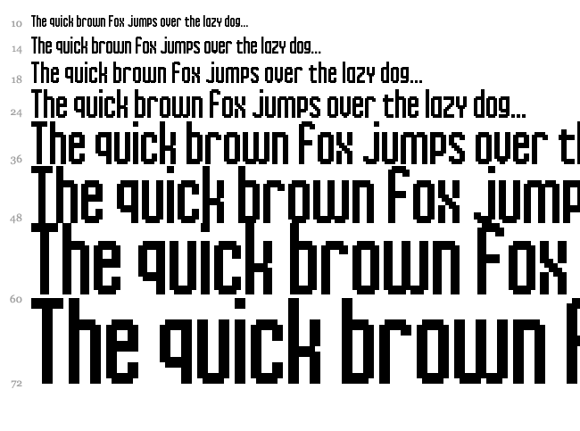 Inky Thin Pixels font , Bitmap - Pixel, Bitmap fonts - Fontzzz.com