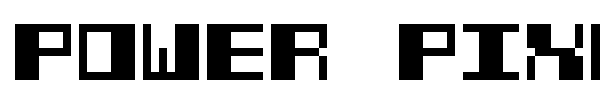 Power Pixel-7 font