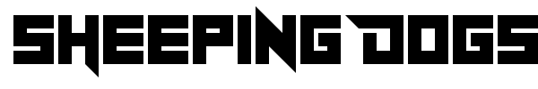 Sheeping Dogs font