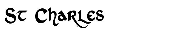 St Charles font preview