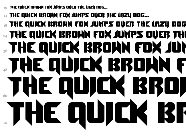 Toe Font Design Toe the Lineless font , Gothic - Modern fonts - Fontzzz.com