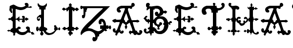 Elizabethan Initials TFB font