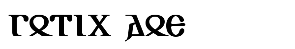 Gotic AOE font