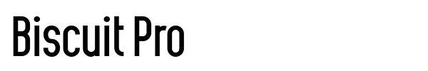 Biscuit Pro font
