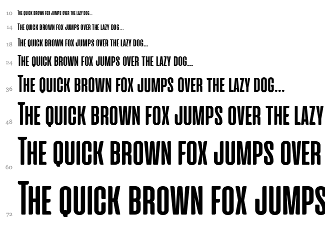 Cinematografica font waterfall