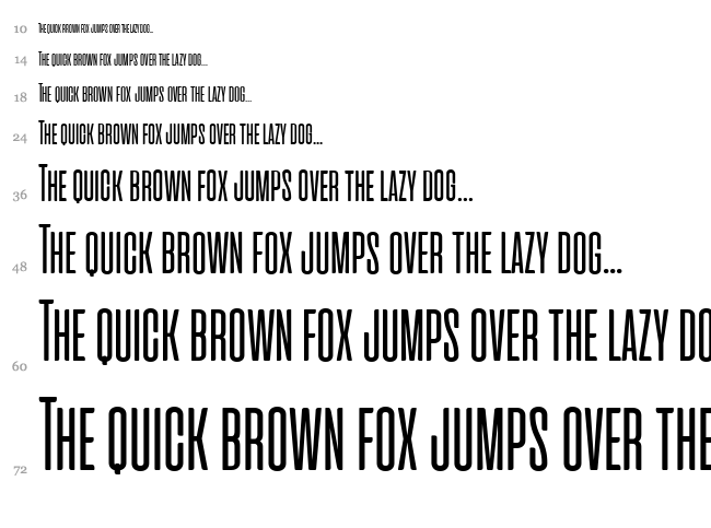 Cinematografica font waterfall