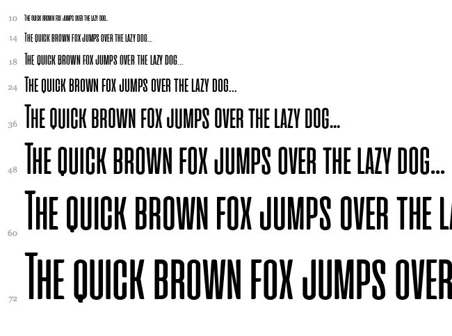 Cinematografica font waterfall