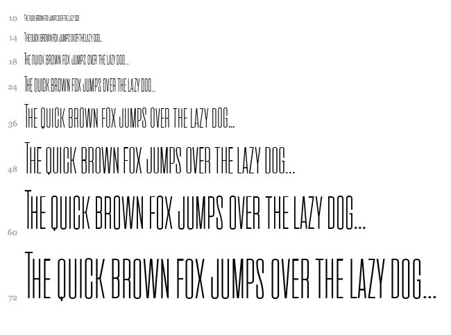 Cinematografica font waterfall