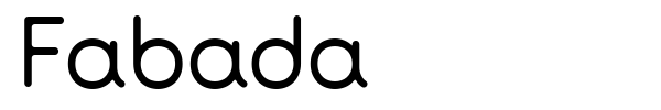 Fabada font