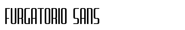 Furgatorio Sans font