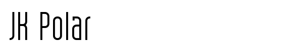 JK Polar font