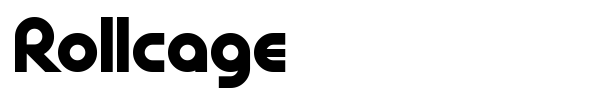 Rollcage font