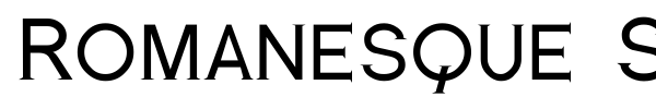 Romanesque Serif font