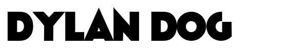 Dylan Dog font