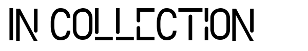 In Collection font