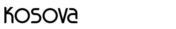 Kosova font