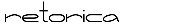 Retorica font