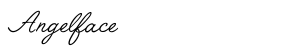 Angelface font