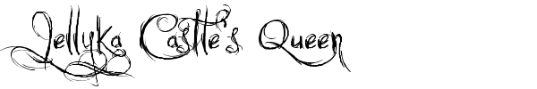 Jellyka Castle's Queen font