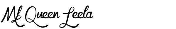 Mf Queen Leela font