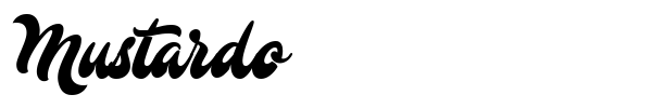 Mustardo font