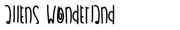 Allens Wonderland font