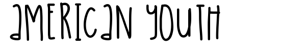 American Youth font