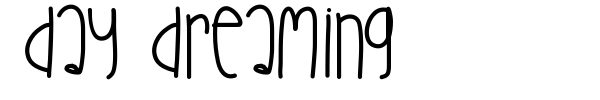 Day Dreaming font