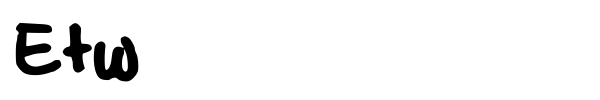 Etw font