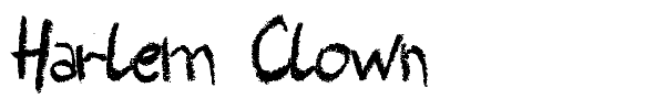 Harlem Clown font