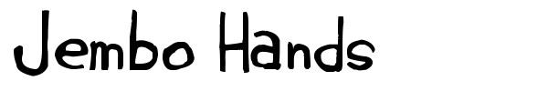 Jembo Hands font