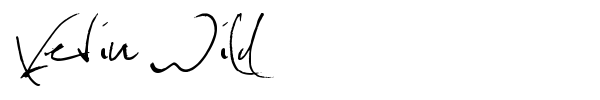 Kevin Wild font