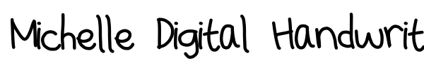 Michelle Digital Handwritten font