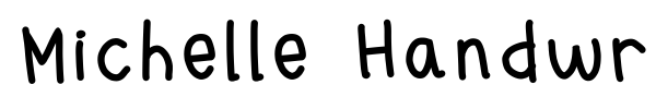 Michelle Handwritting font