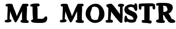 ML Monstrolino font
