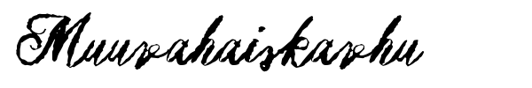 Muurahaiskarhu font