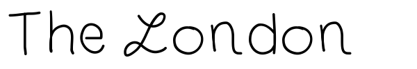 The London font