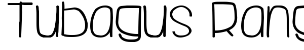 Tubagus Rangga Efarasti font