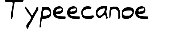 Typeecanoe font